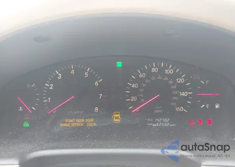 2002 Lexus Ls 430 из США, поврежденный, VIN JTHBN30F620086657